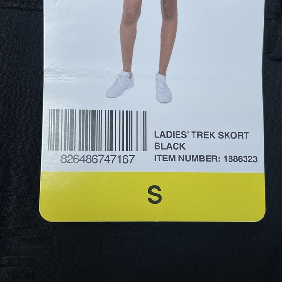 Tilley Women's S Trek Skort Black a2255 - Picture 5 of 7